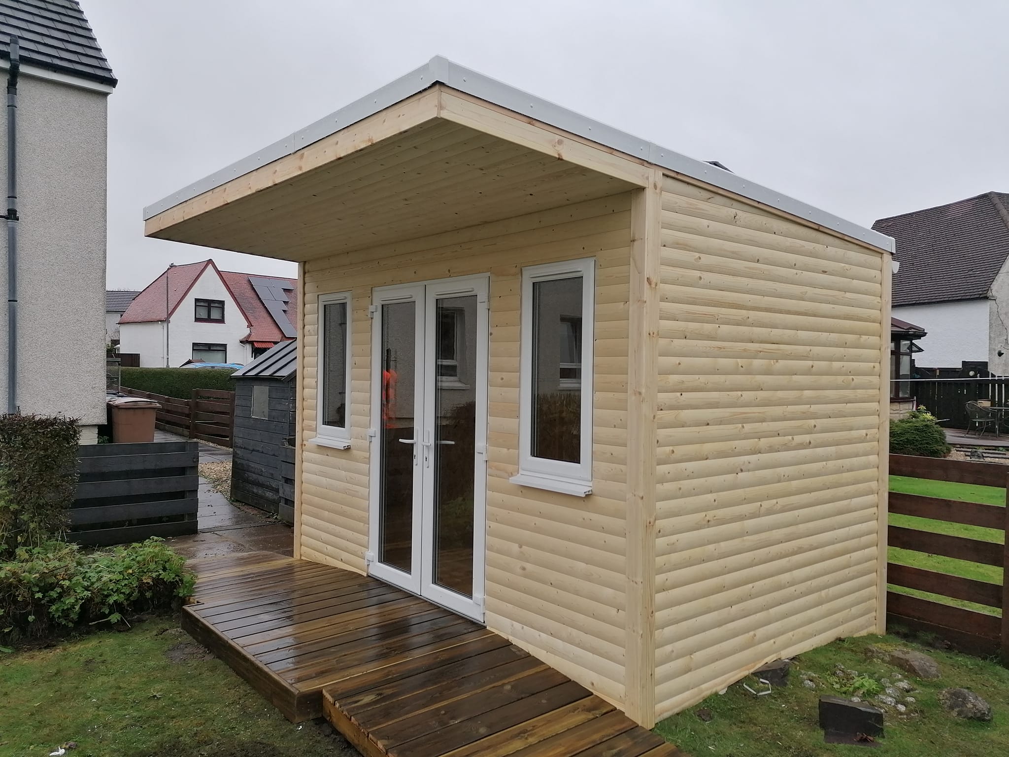 Completed summer house exterior - view 2