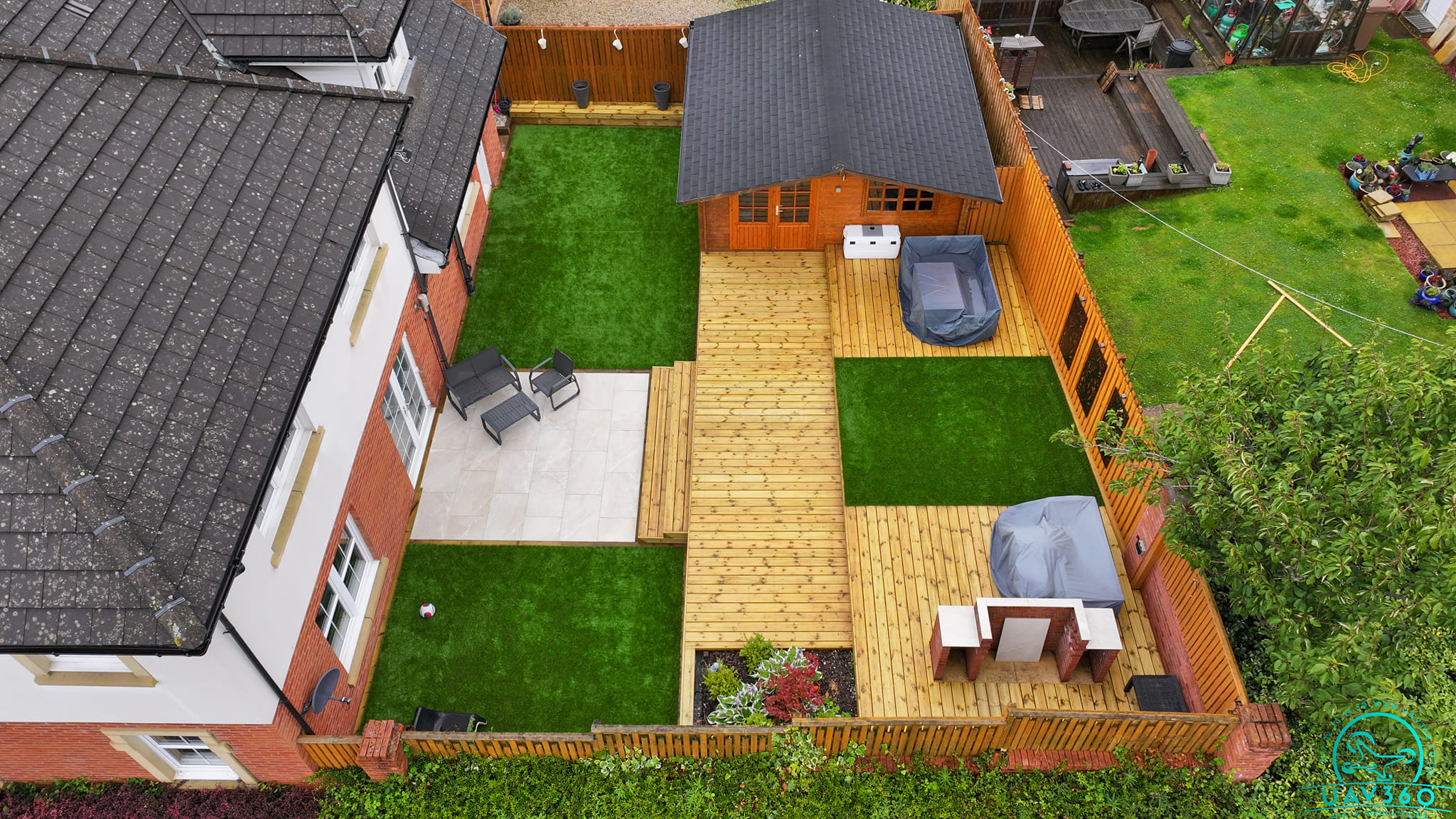 Garden after transformation