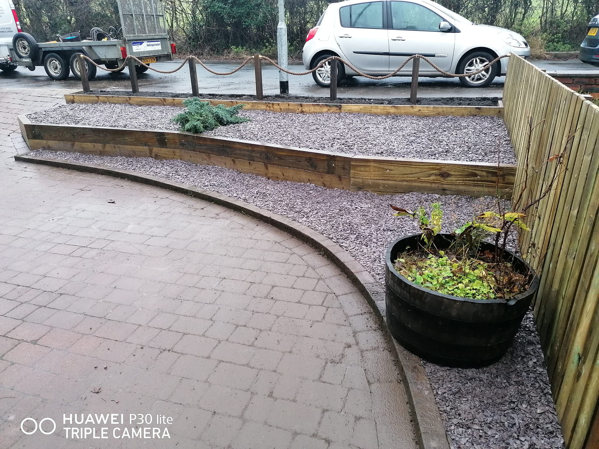 Front garden completed - view 1