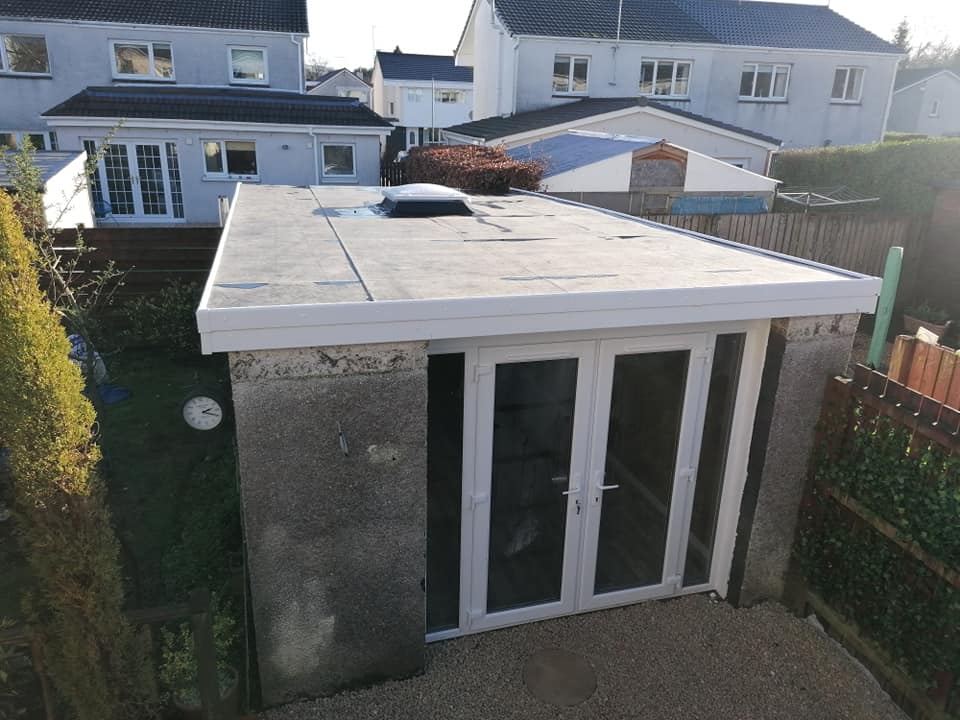 Completed garden room - view 3