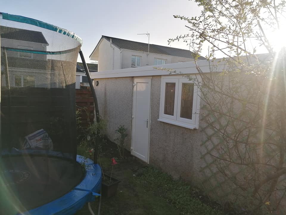 Finished garden room - view 4